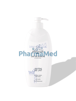 Image de BYPHASSE Caresse lait de douche - Protéine de lait 1L