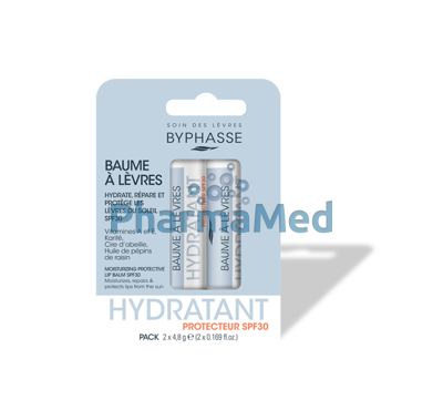 Image sur BYPHASSE Baume à lèvres - Protecteur SPF30 2x4.8gr
