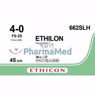 Image de ETHILON 662SLH FS-2S 4/0 45cm - 36 fils