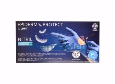 Image sur Gant nitrile sans accélérateur EPIDERM PROTECT Medium - 100pc