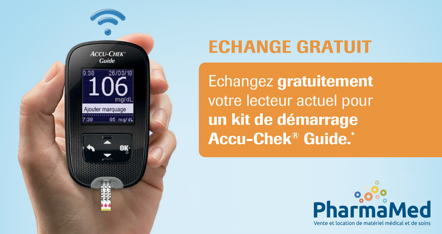 Pharmamed - Echangez GRATUITEMENT votre glucomètre contre un