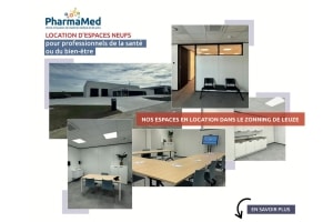 Nouveau : Location d'espaces professionnels