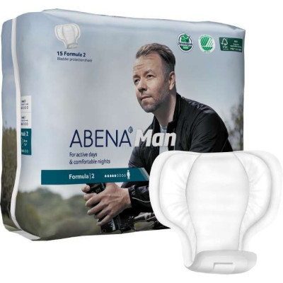 ABENA MAN Anatomische inlegger Man F2 - 15st