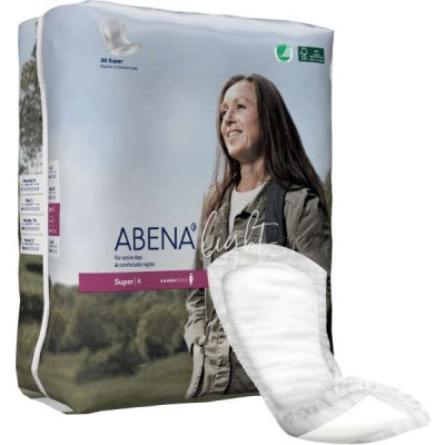 Anatomische inlegger ABENA Light Super 4 - 30st