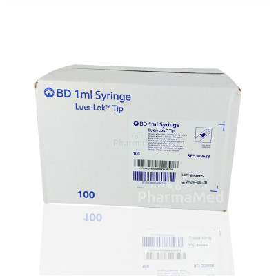 BD PLASTIPAK spuiten Luer Lock - 1ml - 100st