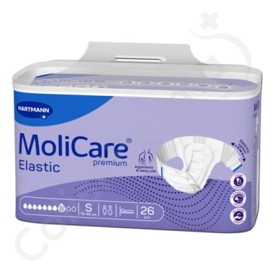 MOLICARE PREMIUM Elastic Kleefluier S 8D - 26st