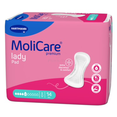 MOLICARE PREMIUM Lady Couche anatomique - 4,5g - 14pc