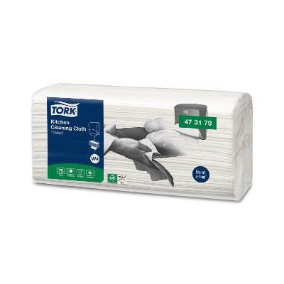 TORK Kitchen Cloth Chiffon blanc 35,5x41,5cm W4 - 4x75pc