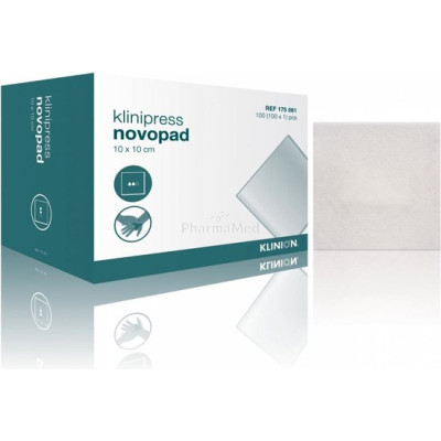 Compresses non adhérentes stériles NOVOPAD - 10x10cm - 100pc