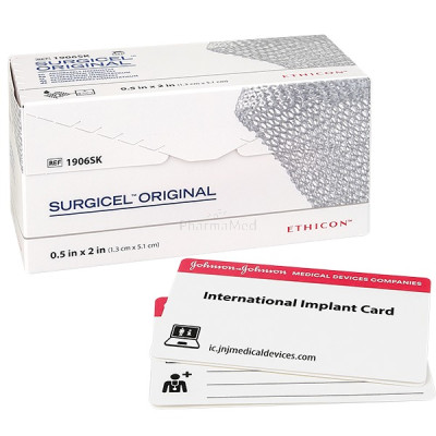 Surgicel 1.25x5cm 1906SK - 10pc