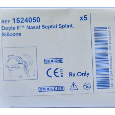Doyle II nasal septal splint silicone - 5pc