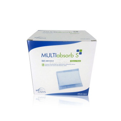 Compresses absorbantes Stériles ZARYS - 10x10cm - 25pc
