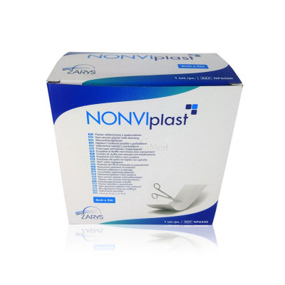 Pansement d'urgence NONVIPlast 6cmx5m - 1pc