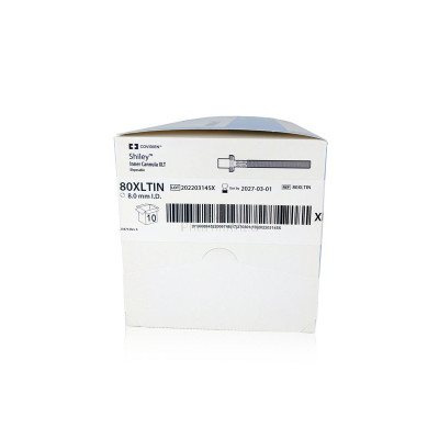 Canule trachéo XLT extra longues 8.0mm 100mm - 10pc