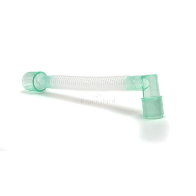 Catheter mount 22F raccord coudé 22M/15F /50p
