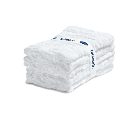 TELASORB compresses abd. détectables 45x45cm 4plis(12x2pc)