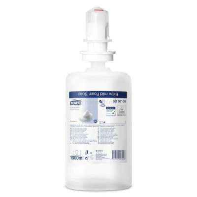 Savon mousse TORK PREMIUM extra mild - 1L