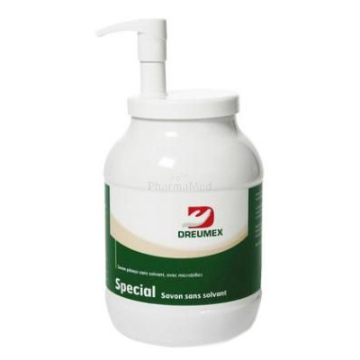 Savon pâteux Dreumex à microbilles + pompe - 2.8kg