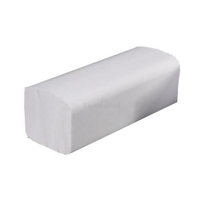 Essuie mains blanc ZZ 2plis 25x22.6cm - 20x160pc