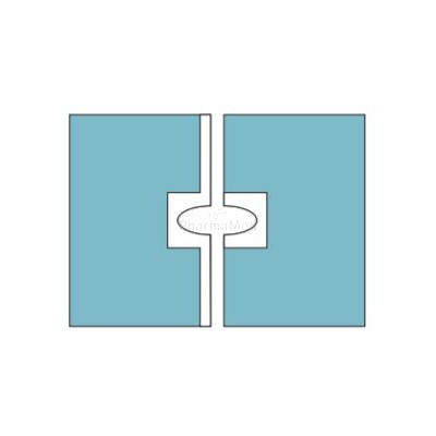 Champ ST. 50x75cm ouv. variable 0-20cm - 2x42pc