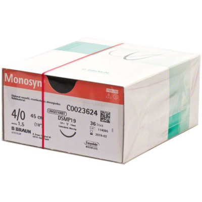 MONOSYN 4/0 Undyed 45cm C2023624 - 36fils