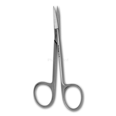 Ciseaux IRIS courbe 11cm P/P HQ - 1pc