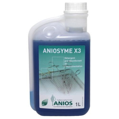 ANIOSYME X3 détergent pré-désinf. haute perform. - 1L