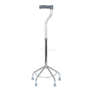 Canne quadripode base large 74-100cm - 1pc