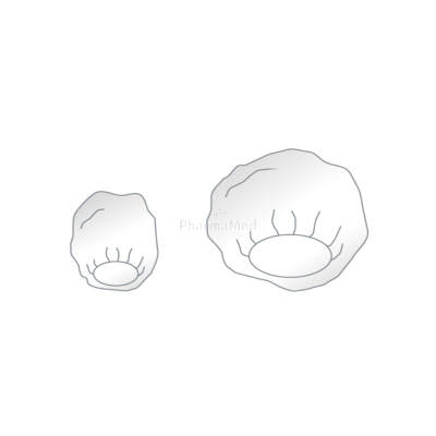 Housse ronde pour équipements médicaux 65x85cm - 4x30pcs