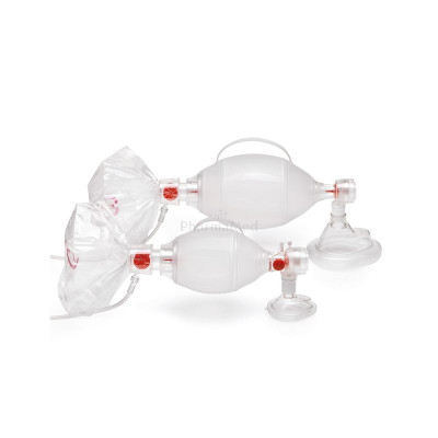 AMBU SPUR II Ballon réanimation adulte av masque jetable - 1pc