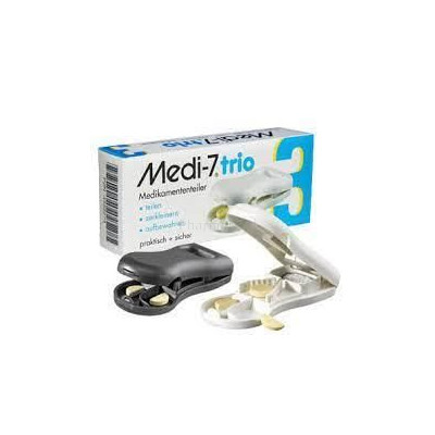 Broyeur + coupe pilule MEDI-7 TRIO - 1pc