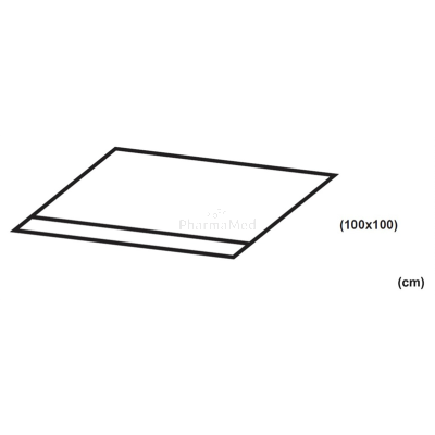 Champ opératoire adhésif PRIMARY 100x100cm -- 2x70pcs