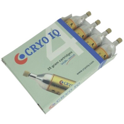 Pack de 4 cartouche CryoIQ + valve N2O 25gr