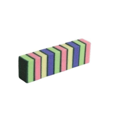 Éponges à récurer colorées 9 x 6 x 2,4 cm - 10 pc