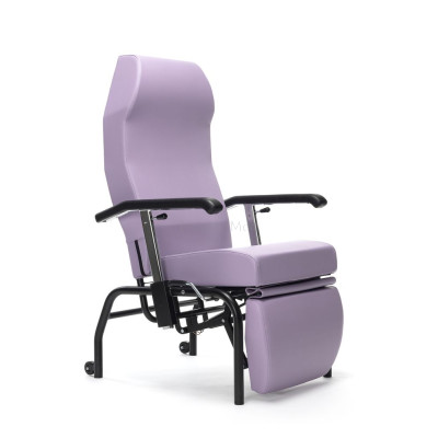 Fauteuil géria NORMANDIE 4 roues - Lavande - 1pc