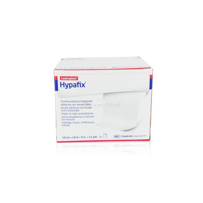 Hypafix adhésif non tissé blanc - 10cm x 10m - 1rlx