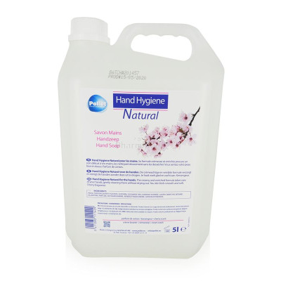 Savon mains liquide rose parf. cerise (5L)