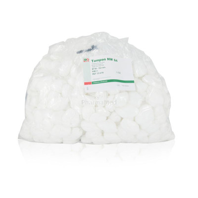 Tampons non tissés NS 35616 diam. 5cm - 500pc