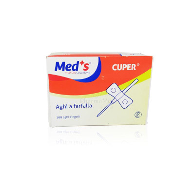 Aiguilles à ailettes FARMAC - 25G orange - 50pc