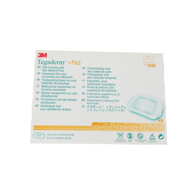 TEGADERM+PAD 9x15cm 3589 (25pc)