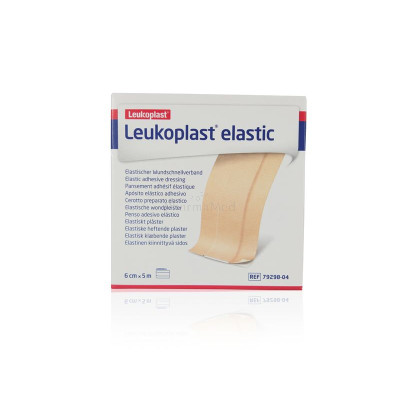 LEUKOPLAST ELASTIC - 6cm x 5m - 1pc