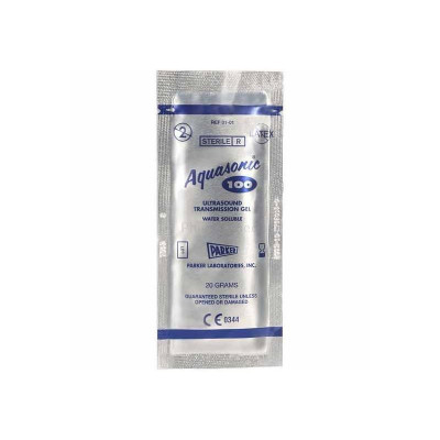 AQUASONIC Sterile 20g ultrasound gel - 48pc