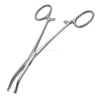 Pince Kocher courbe - 14cm