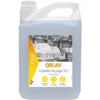 ORLAV Liquide de rinçage 20 - 5L