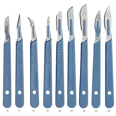 Bistouris complets Stérile S&M n°11 - 10pc