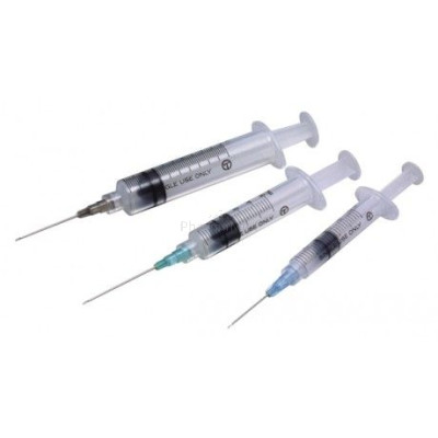 Seringues montées TERUMO - 10ml + 21G1½ - 100pc