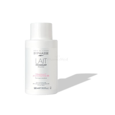 BYPHASSE Lait démaquillant douceur visage et yeux 500ml