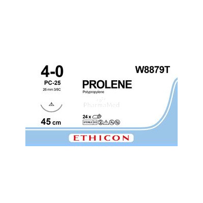 PROLENE 4/0 W8879T PC-24 Prime 45cm - 24fils