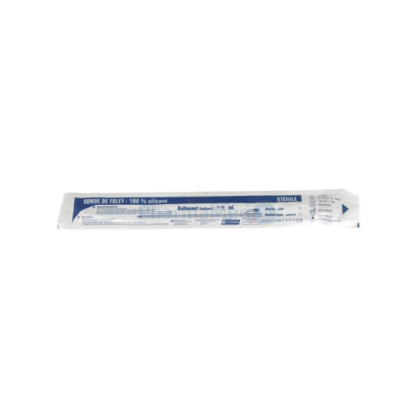 Sonde silic. FOLEY Std AGP CH18 5-10ml - 1st