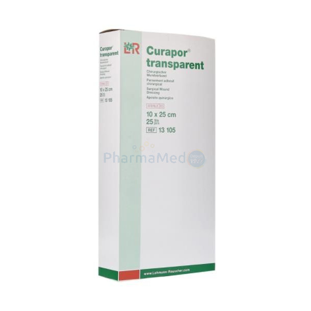 CURAPOR Transparent ST 10x25cm - 25pc